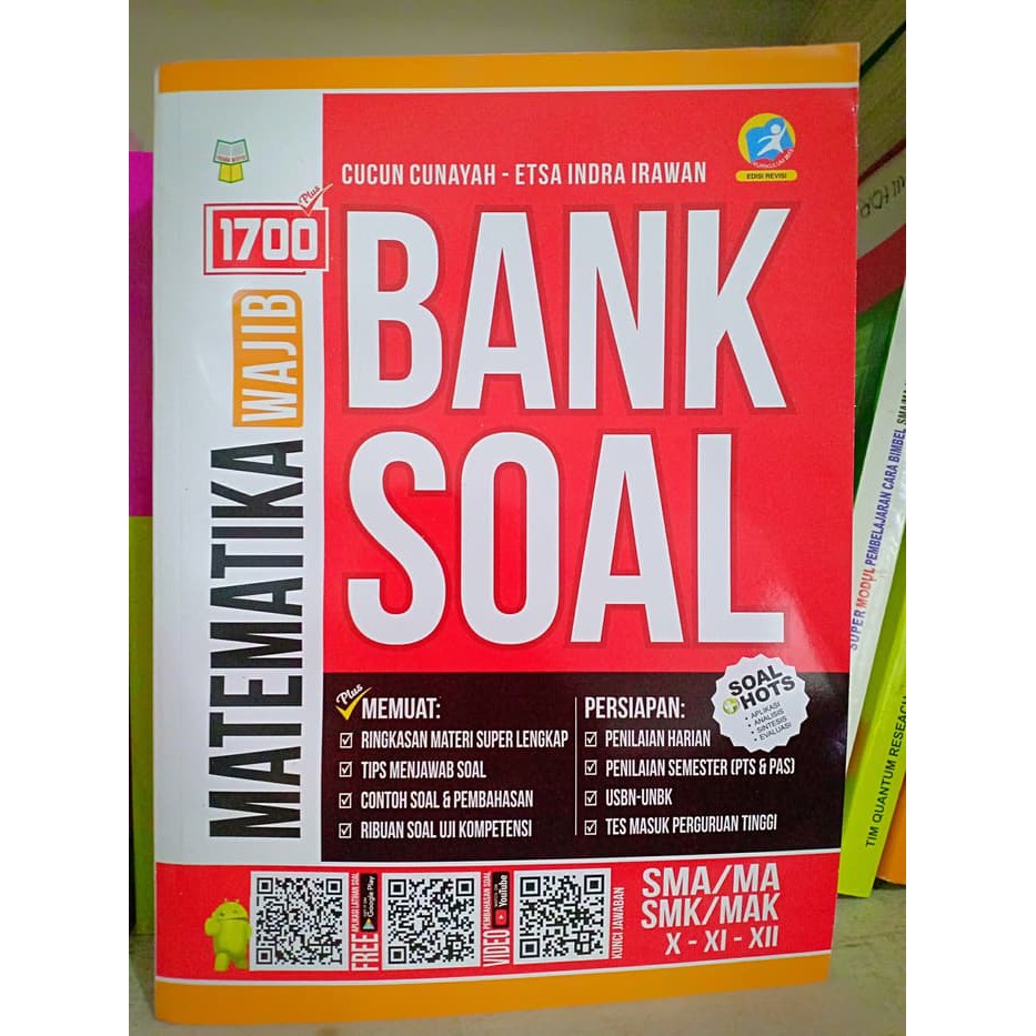 SOAL SMA - 1700 Plus Bank Soal Matematika Wajib SMA