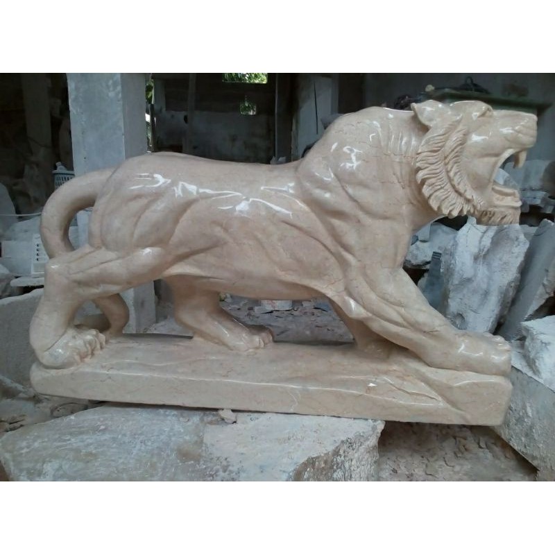 Patung Harimau Marmer