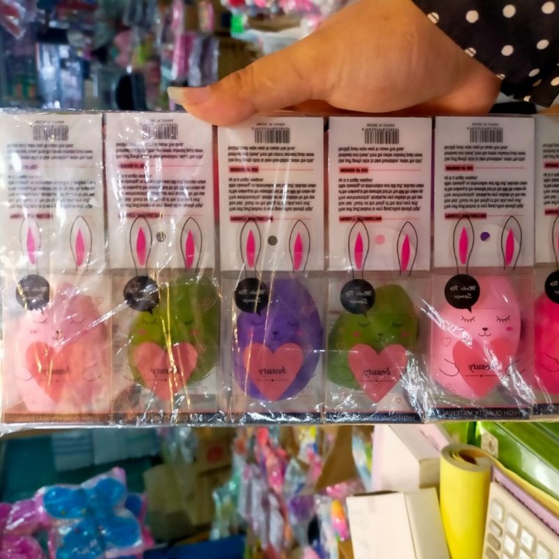 Spon Bedak Spon Blender Isi 1pcs kemasan mika