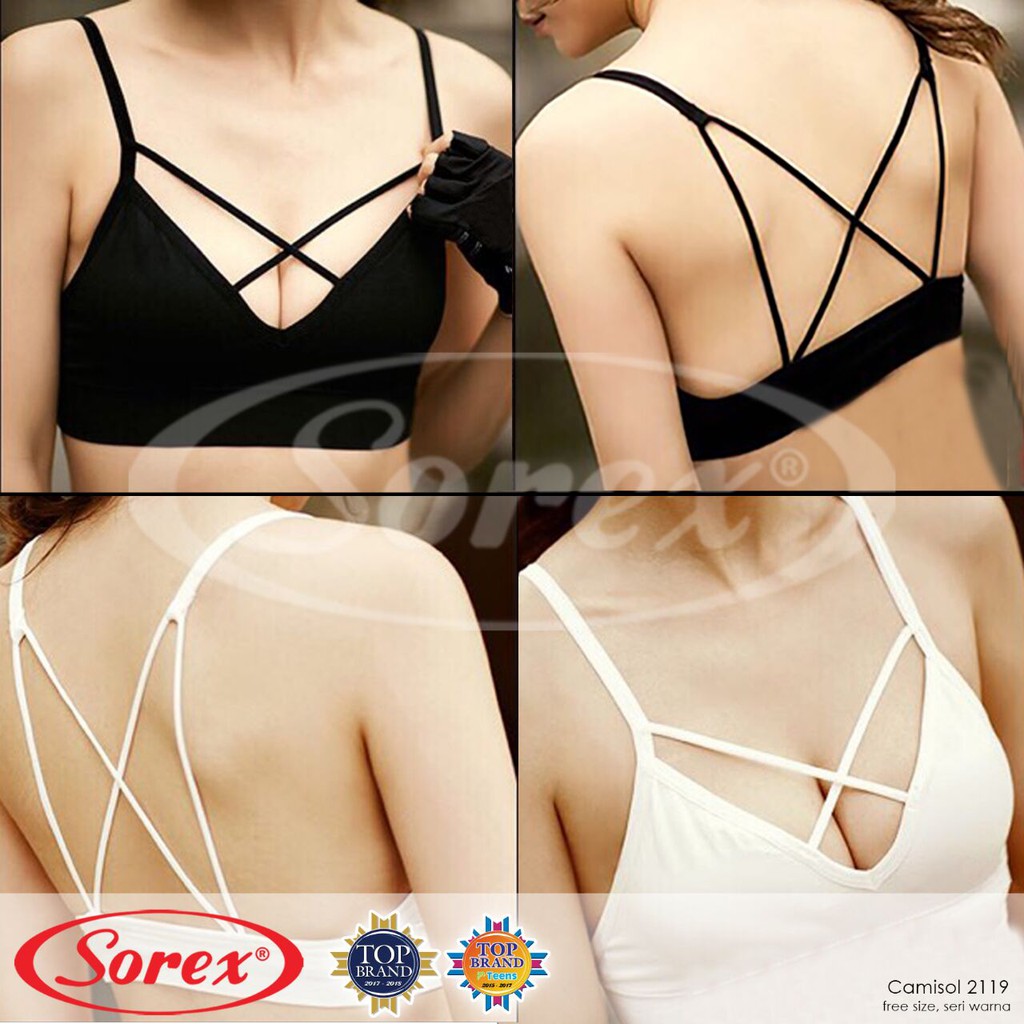 CAMISOL TANKTOP BRALETTE 2119 SOREX OBRAL