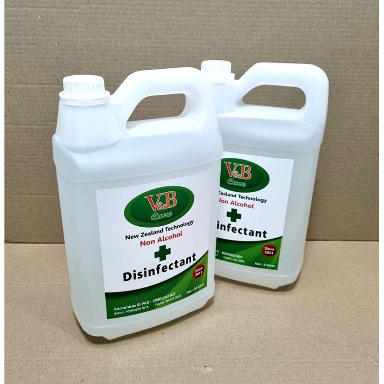Cairan Disinfektan Disinfectant Nano Spray Food Grade 5 Liter