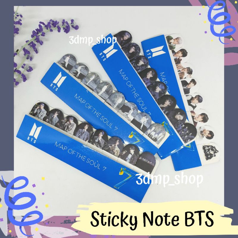 Sticky Note Memo BTS MOTS7 Persona MOTS 7 KPOP