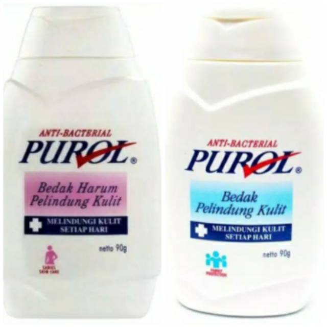 Purol Bedak Anti Bacterial 90gr