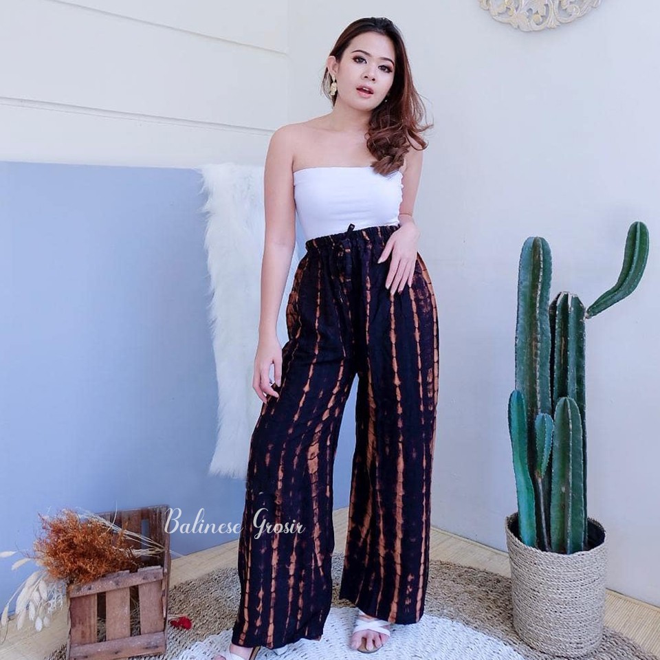 CELANA TIE DYE / CELANA KULOT PANT HAREM / CELANA LOBEK PANJANG BALI