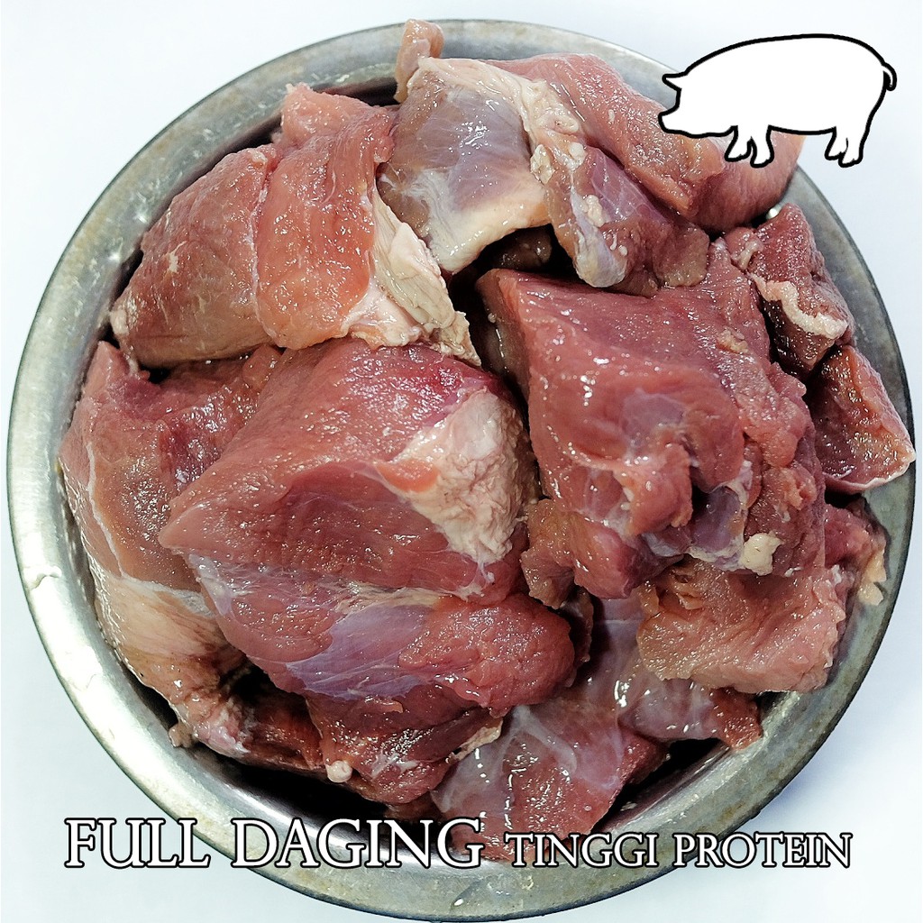 1 kg Daging Babi Hutan / Celeng tinggi Protein Raw human grade