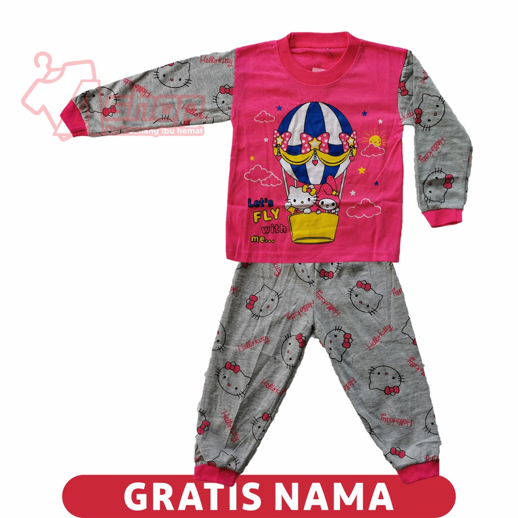 Baju Anak Hello Kitty Panjang