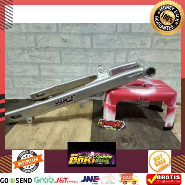 New TermurahArm DKT ninja RR warna silver model oval