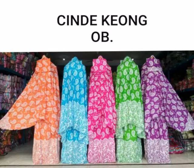 MUKENA DEWASA RANDOM MIX MOTIF RAYON BALI