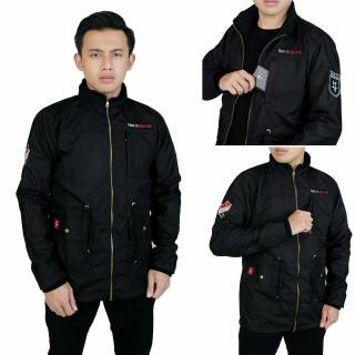 Jaket premium semi parka rebel id mantap bahan myers