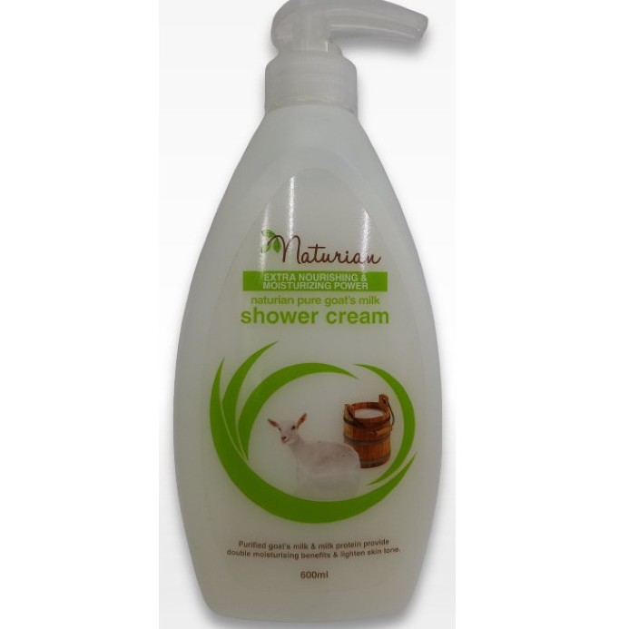 Naturian 600ml Shower Cream