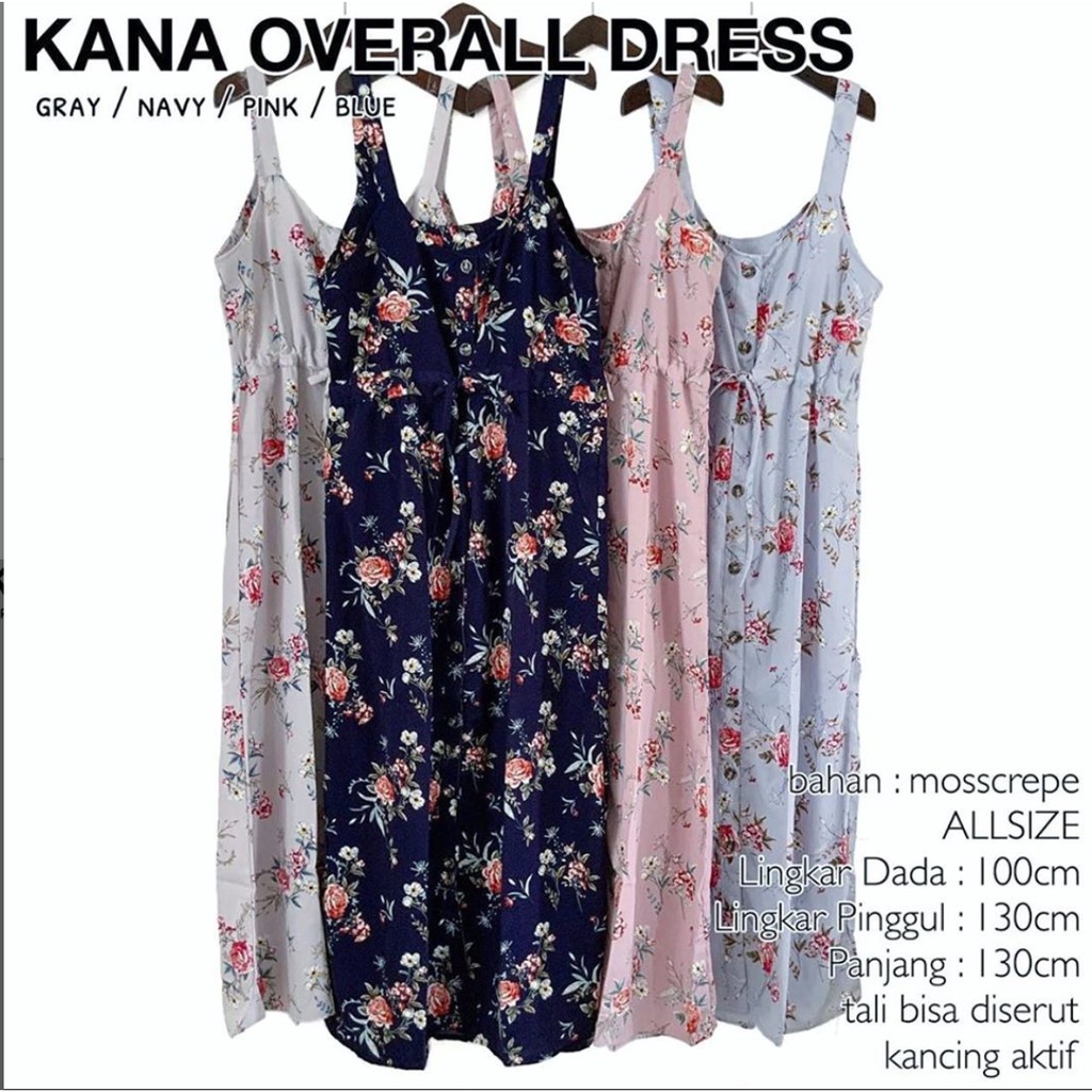 KANA OVERALL DRESS VINCSHOP vinc_id dress hijab