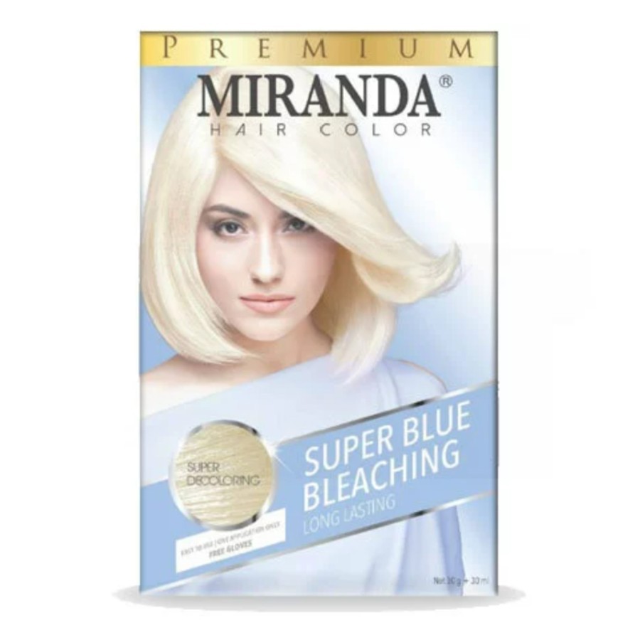 MIRANDA PASTEL SERIES hair color pewarna cat rambut natural taro rose - MC-SB bleaching