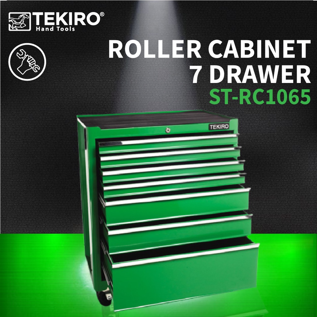 TEKIRO Trolli Kabinet Roller Cabinet 7 Drawer
