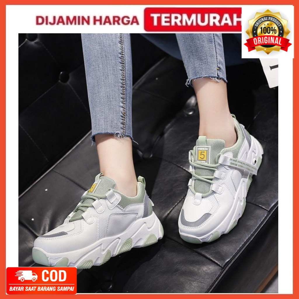 LUXUS Yuri Sneakers Import “Spesial edisi ramadhan'' Luxus - 20201 sepatu sneaker wanita 20201