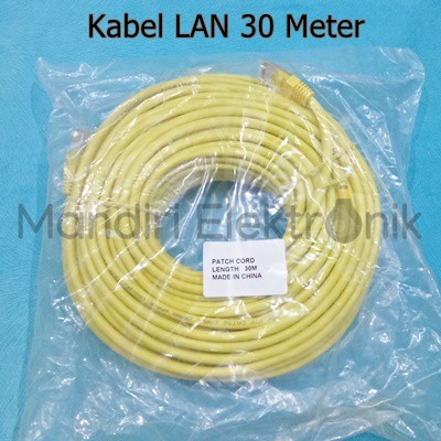 Kabel LAN 30 meter - Kabel UTP Lan 30 Meter