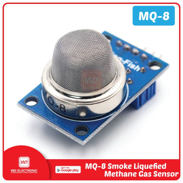 MQ8 MQ 8 MQ-8 SMOKE LIQUEFIED FLAMMABLE METHANE GAS SENSOR