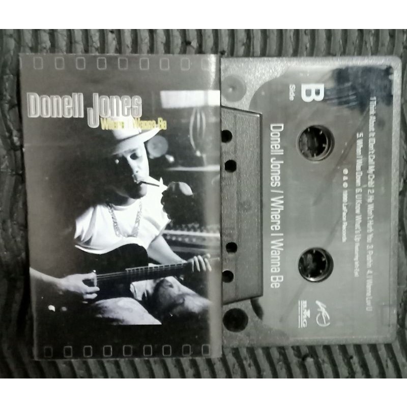 Kaset Pita Donell Jones - where i wanna be - pop