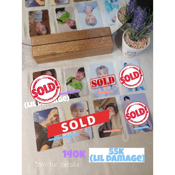 Photocard Hoshi Seventeen (benefit, trading card)