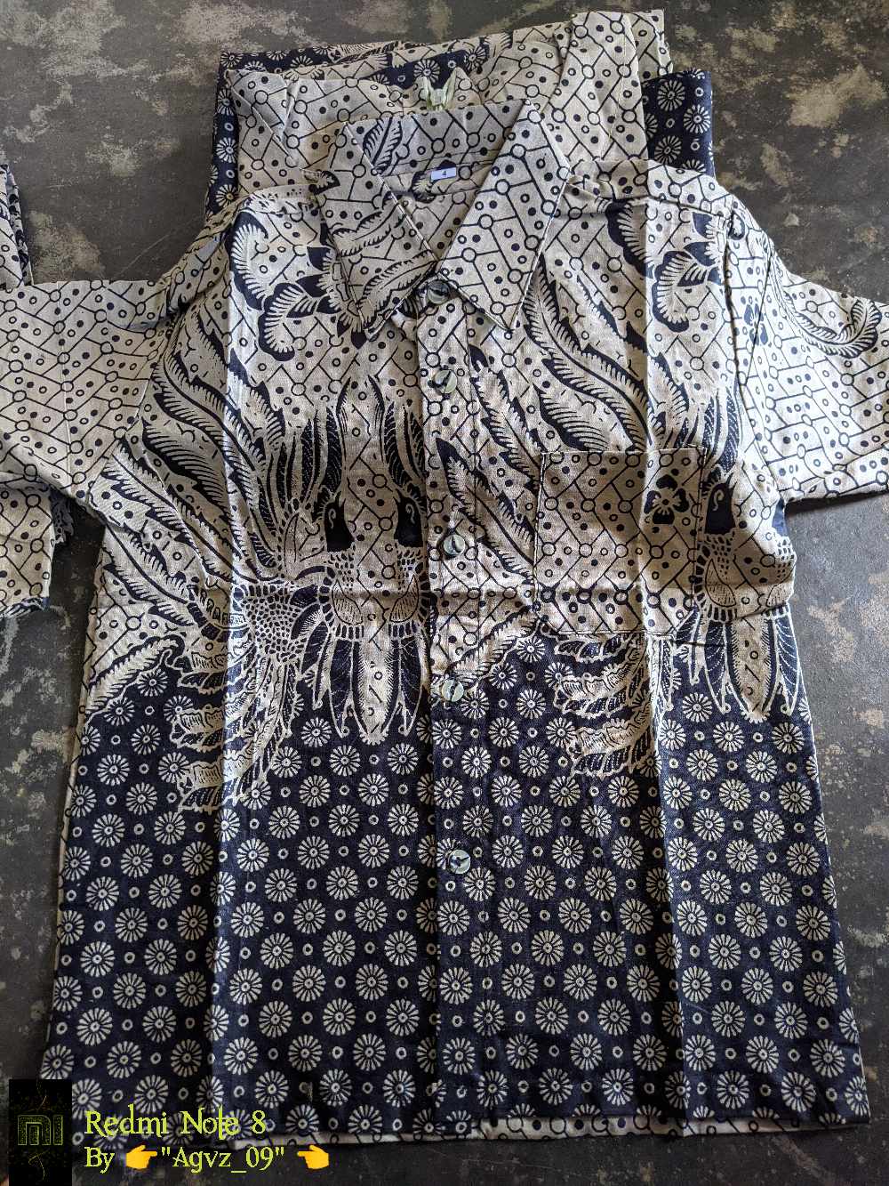 Batik Couple Keluarga ~ Sania Ruffle Ori Ndoro Jowi Dnt Motif Sogan Abu 001