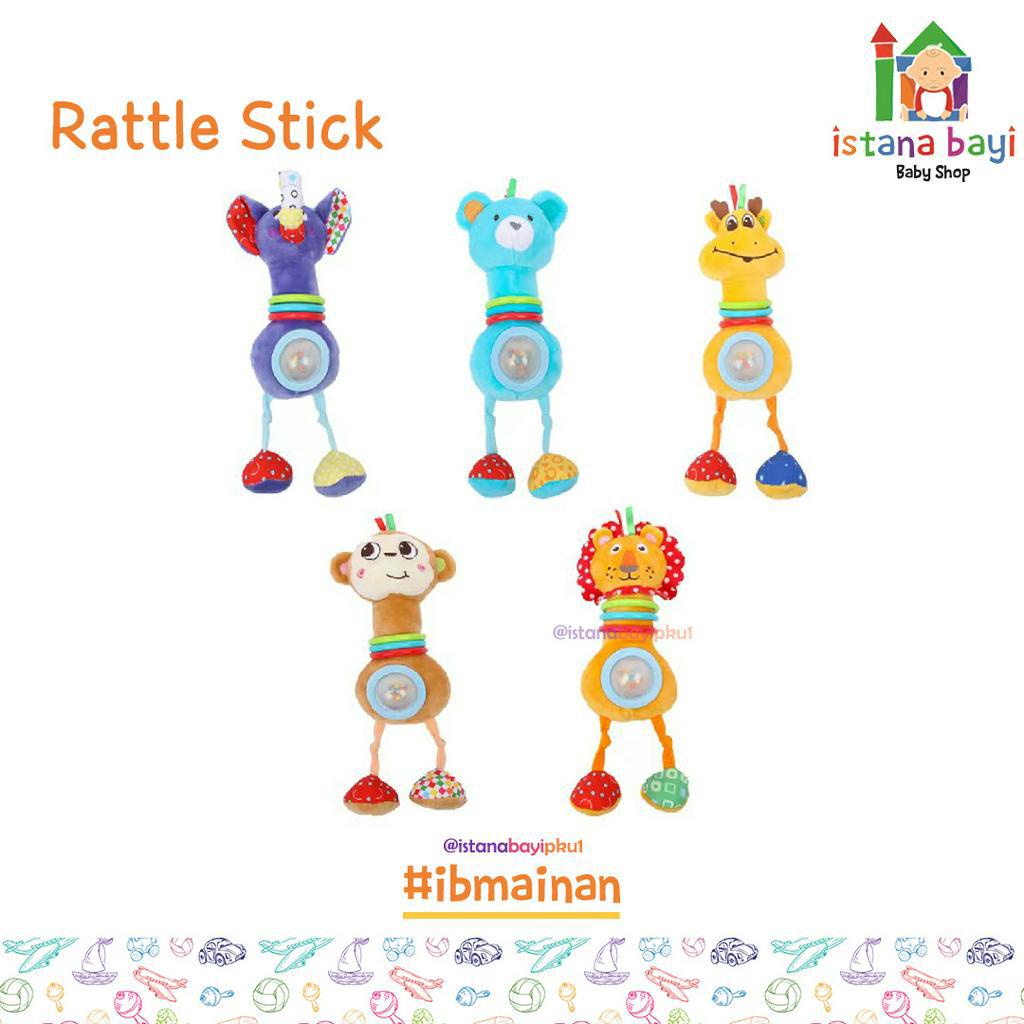 Catell Love Rattle Stick Boneka / Mainan Anak