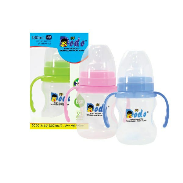 Dodo Botol Susu WIDE NECK  PP Deluxe/ with Handle