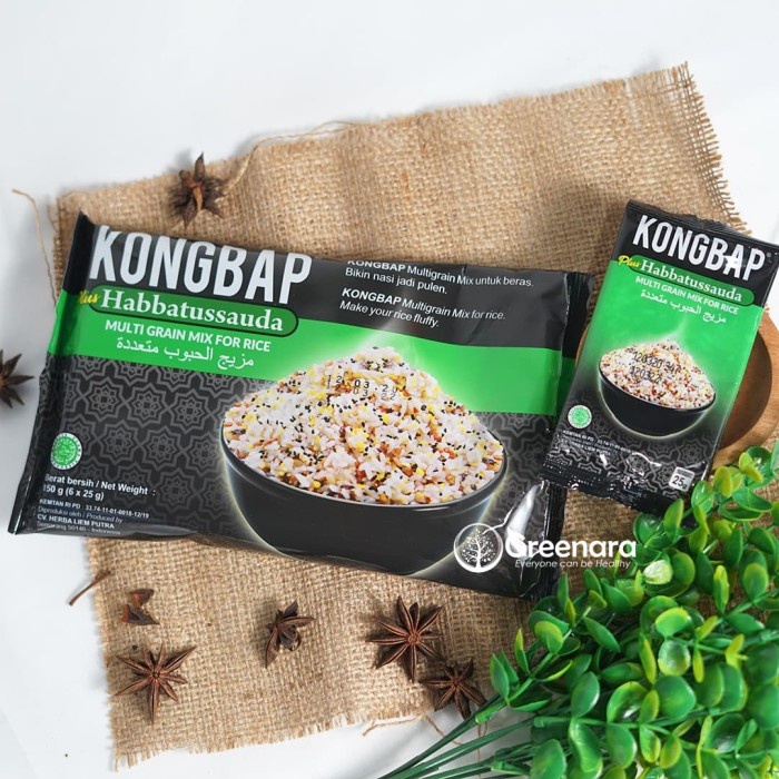 

Q124521 Kongbap Multi Grain Mix Habbatussauda 150Gr Dw501Sqs