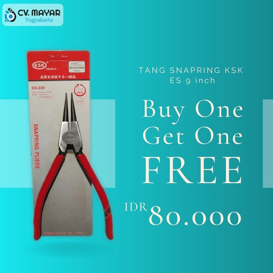 Tang Snapring KSK ES 9 inch Buy 1 Get 1