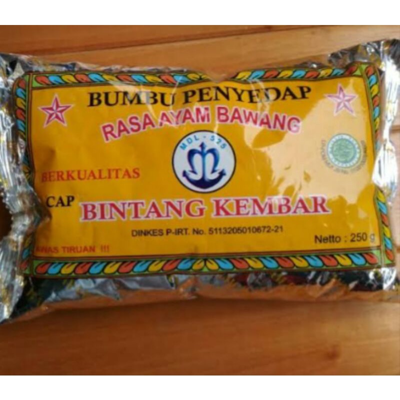 

bumbu penyedap cap bintang kembar 250gr
