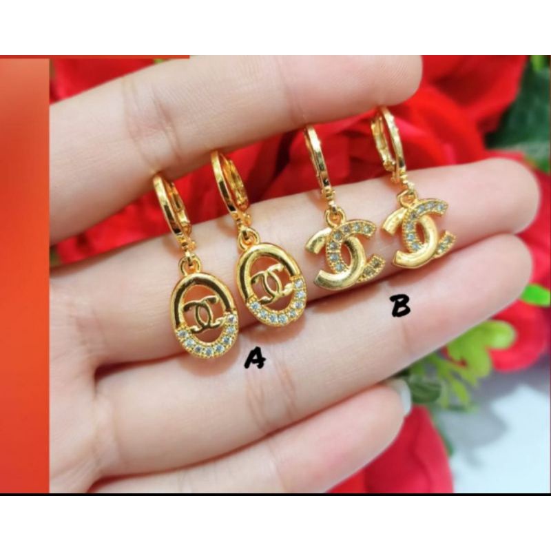 Anting Dewasa anti karat brand ternama menawan elegan termurah berkualitas