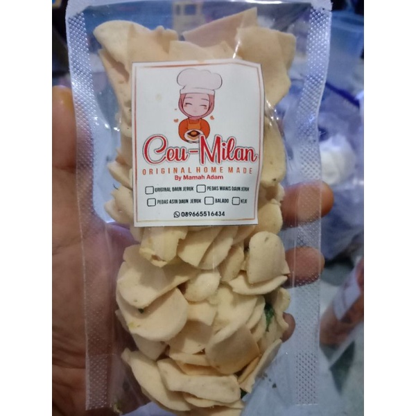 

Basreng ORIGINAL daun jeruk (65g)