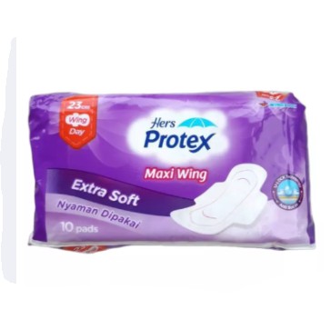 Hers Protex Maxi Wing Extra Soft 23cm 10pads