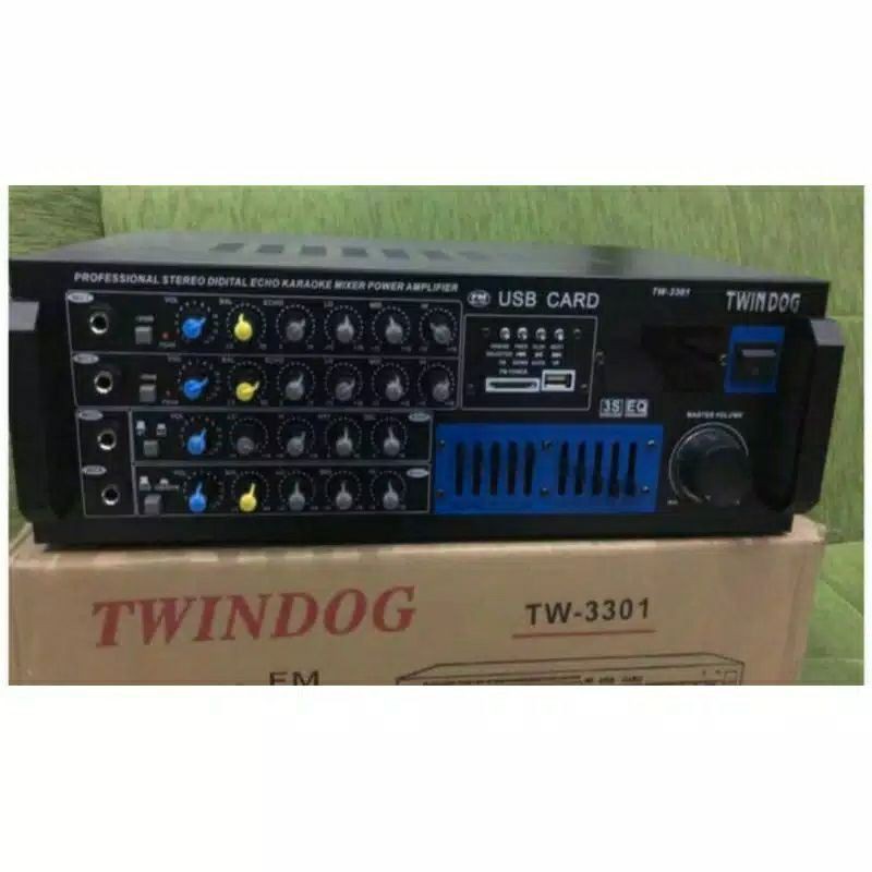 Twindog  , TD , TW 3301 USB  , Twin Dog , Amply , Ampli , Amplifier