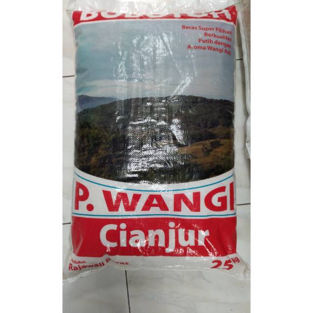 

Beras Bobotoh Pandan Wangi Cianjur 25 kg
