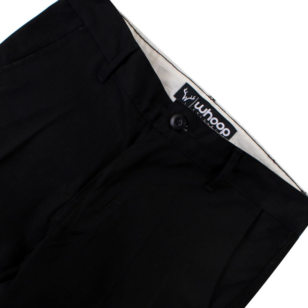 Whoopculture &quot;Goral&quot; Black Long Pants Cargo