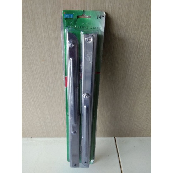 RAK SIKU MEJA LIPAT STAINLESS IGM 14"