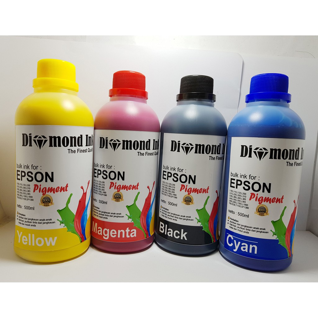 Tinta Pigment Epson Diamond Ink 500ml Best Photo Quality