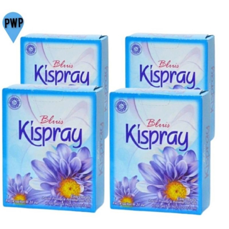 Kispray Bluis Refill Box 24Ml Isi 4Pc Per Dus Paket 4 Box