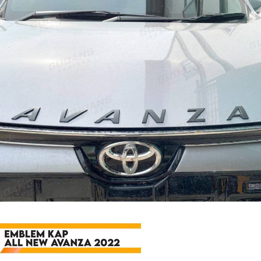 Emblem Kap Mesin Avanza 2022