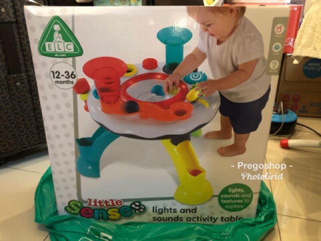 elc little senses lights and sounds activity table