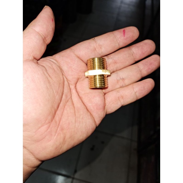 DOUBLE NEPEL kuningan 1/2 INCH