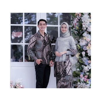 ADA JUMBO!! Couple Pasangan Couple Brukat Kebaya Set Rok Kemeja Batik Baju batik couple pasangan wanita terbaru modern remaja dewasa adiva couple