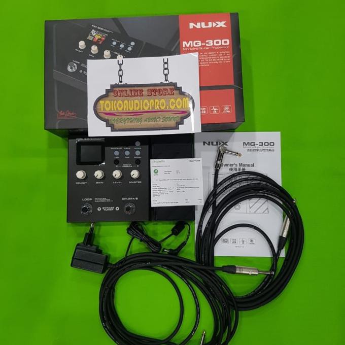 Nux Mg300 Mg 300 Mg-300 Multi Efek Gitar