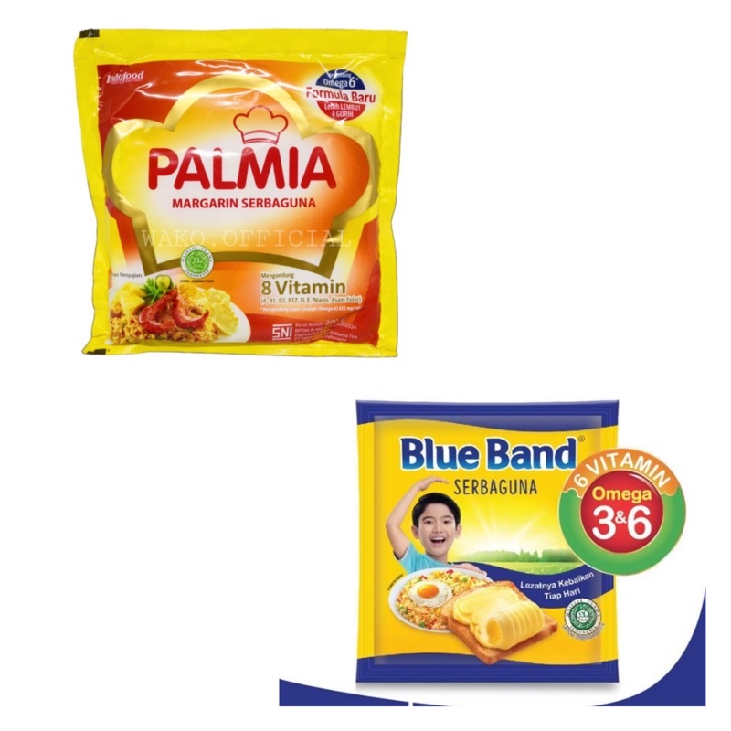 

Palmia dan Blueband 200gram