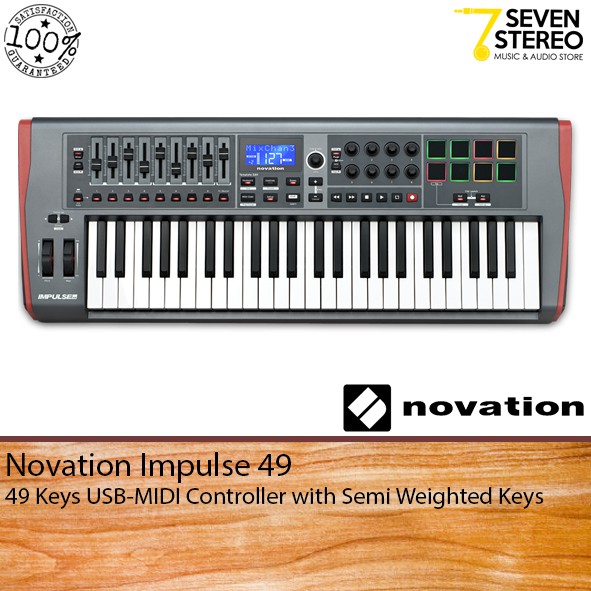 Novation Impulse 49 USB MIDI Controller