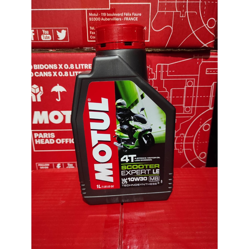 Motul expert scooter matic 1000 ml ( sae 10-30 - sae 10-40 ) 100% ORIGINAL