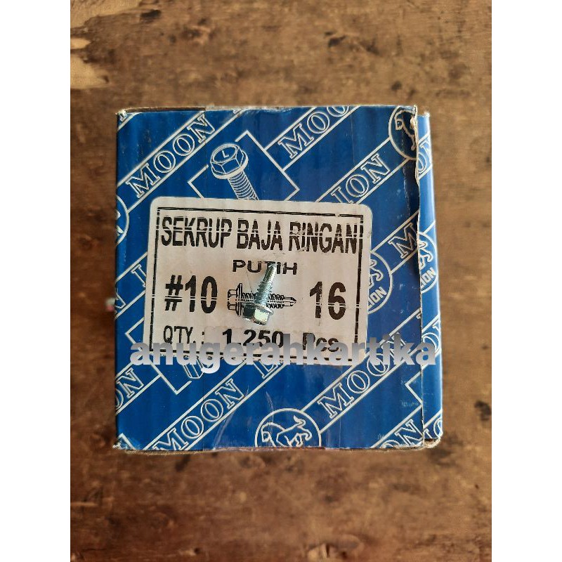 Sekrup Baut Baja Ringan 10×16 Moon Lion