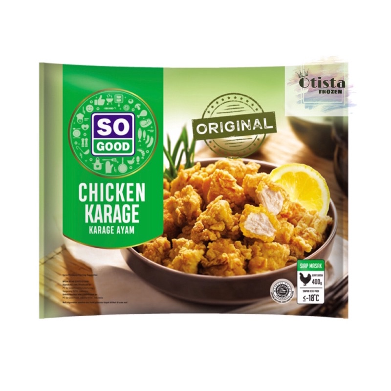 SO GOOD KARAGE 400 GR / KARAGE AYAM FROZEN