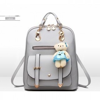 JX 870 FGI 2790 TAS RANSEL MULTIFUNGSI FREE BONEKA - TAS SEKOLAH - BACKPACK FASHION