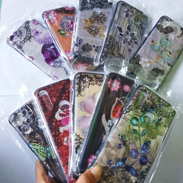 (GRATIS ONGKIR) Softcase Karakter Oppo A31 2020 - Case Motif Bunga Batik