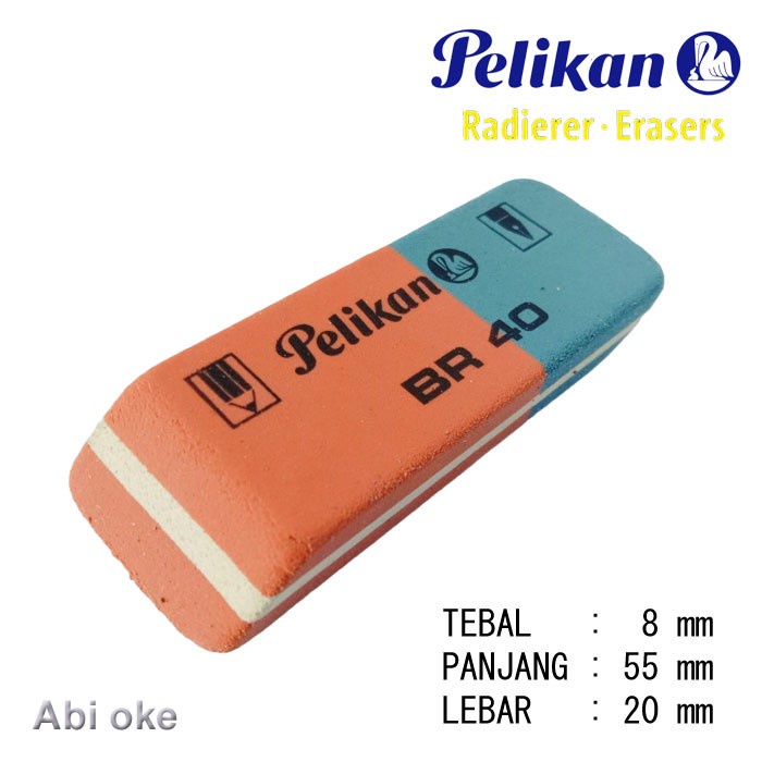 

Terlaris Penghapus Pulpen Dan Pensil Pelikan Br 40 Blue Red Ukuran Besar Hot Sale